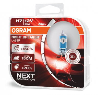 Osram Nightbreaker Laser næste generation 12V