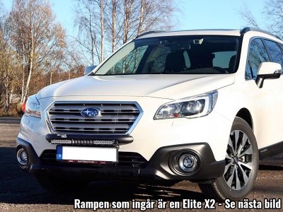 Ekstra lygtebeslag i aluminium inkl. led rampe til Subaru Outback 2015-