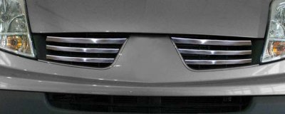 Øvre grill i rustfrit stål til Opel Vivaro 2002-2014