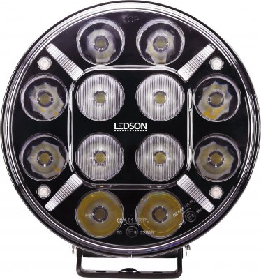 Pollux9+ Strobe | LED Extra Light med indbygget strobe | 218 mm (9") - 120W
