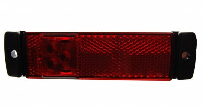 Positionslys med 3xLED og indbygget reflektor | 12V/24V