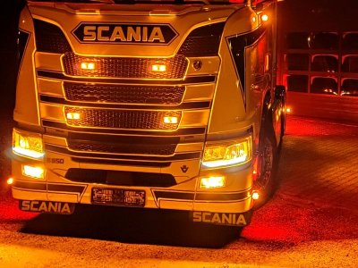 Positionslys til LED-tågelygter til Scania Next Gen fra 2017-2022