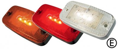 Positionslys lanterne 9-32 V 3xLED 111x51x22 mm
