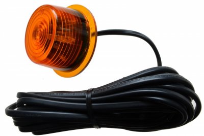 Positionslys lanterne med 6xLED til gummiarme | 12V/24V