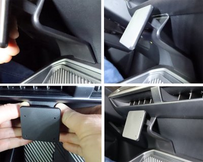 Mobilholder til BMW iX3 fra 2026- | Modeltilpasset