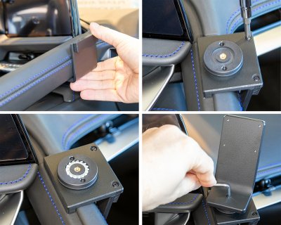 Mobilholder til Chevrolet Corvette fra 2025- | Modeltilpasset