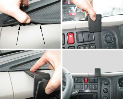 Mobilholder til Daf XB fra 2023- | Modeltilpasset