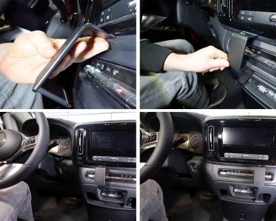 Mobilholder til Mercedes Vito fra 2024- | Unider til midterkonsollen