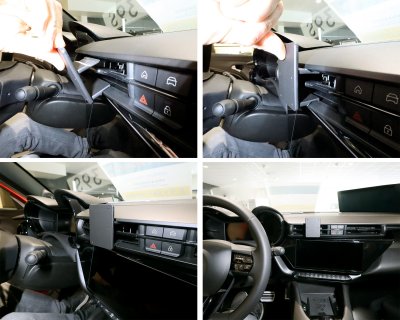 Mobilholder Alfa Romeo Junior 2024- | Montering over midterskærmen