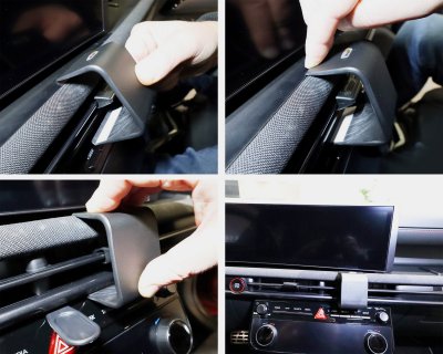 Mobilholder Hyundai Tucson fra 2024-