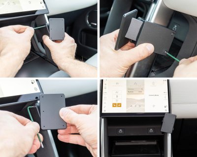 Mobilholder installation til Land Rover Discovery Sport fra 2024-
