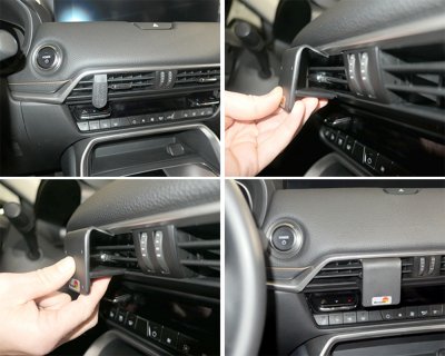 Montering af Mobilholder Mazda CX-80 fra 2024-