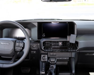 Mobilholder Toyota Land Cruiser 2024- | Montering til højre under den midterste skærm