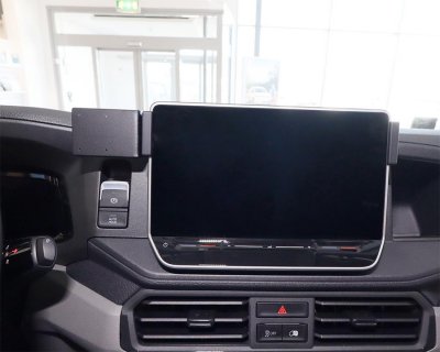 Mobilholder Volkswagen Crafter fra 2025- og nyere | Til montering til venstre for midterskærmen (til 10,4-skærm)