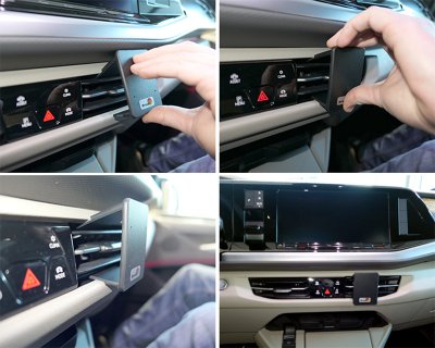 Montering af Mobilholder Volkswagen Multivan T7 fra 2022-