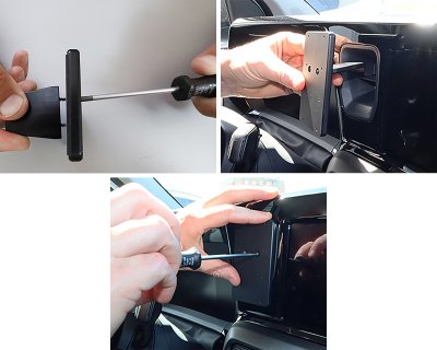 Mobilholder til Ford Courier fra 2023-