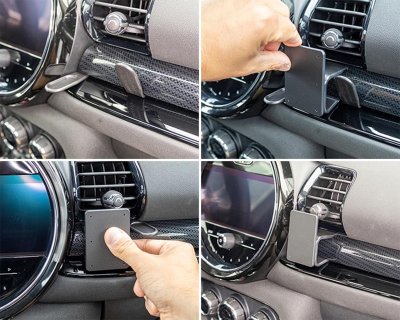 Mobilholder til Mini Clubman fra 2015- | Passer til den skærm, du har
