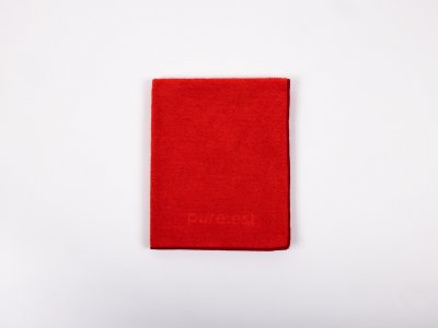 Reneste rengøringsklud til alle formål 40x40 cm - Rød