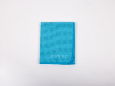 Pureest Glasrengøringsklud 40x40 cm - Lyseblå