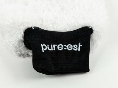 Pureest vaskehandske - hvid