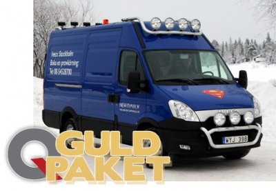 Q GOLD KIT med køretøjsbuer til Iveco Daily 2012-2013