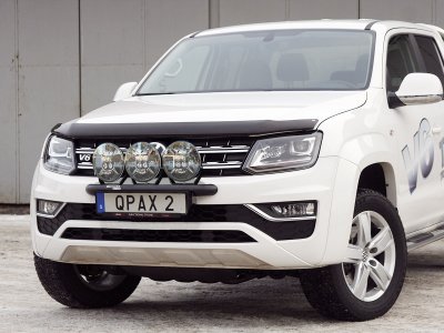 Frontbøjle til 3 ekstra lygter Volkswagen Amarok fra 2010-2020