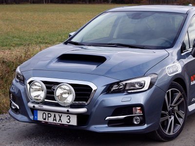 Ekstra lygtebeslag i aluminium til Subaru Levorg fra 2015-