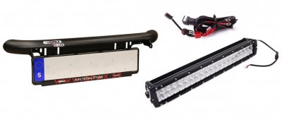 Ekstra lysbeslag inkl. LED rampe Mercedes-Benz Vito/V-klasse 2014-