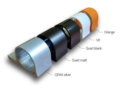 Spændebeslag i aluminium |  Ø60x20mm