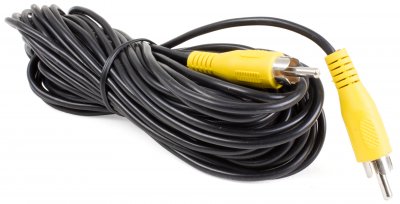 RCA-kabel til bakkamerasystem Hane-Hane.