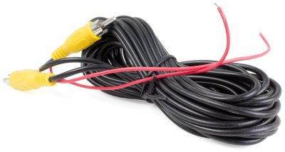 RCA-kabel til bakkamerasystem Hane-Hane.