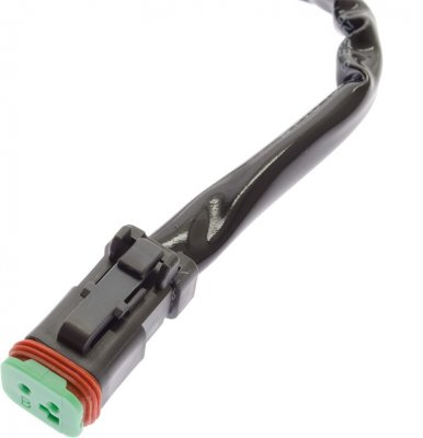 Relæ-ledningsnet med on/off-knap og med DT-stik 12 V
