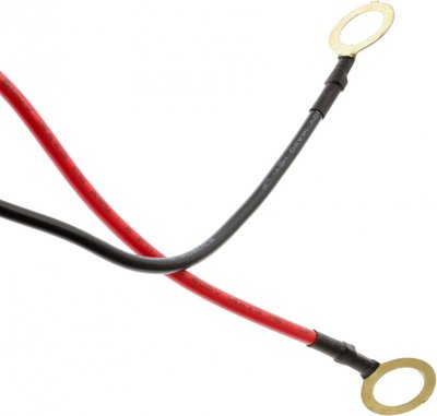 Relæ-ledningsnet med on/off-knap og med DT-stik 12 V