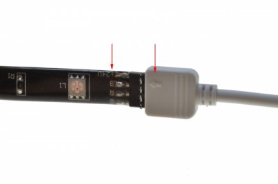 RGB-controller og fjernbetjening (12 V)