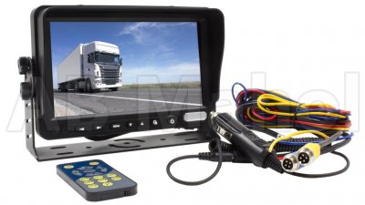 Bakkamera & 7" skærm til Nissan NV200 2010-