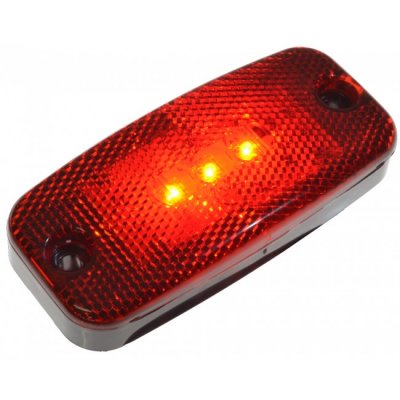 Positionslys 3 LED 12/24V