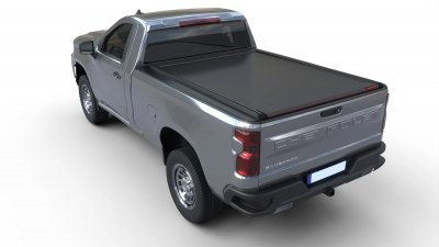 Rulleafdækning Chevrolet Silverado 1500 fra 2019 og nyere | Standard seng (6,6 fod flad)