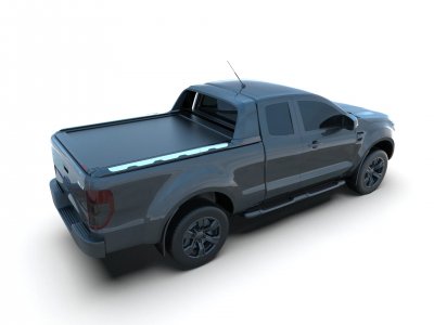 Rulleafdækning Ford Ranger fra 2012-2023 | Super Cab | Wildtrak