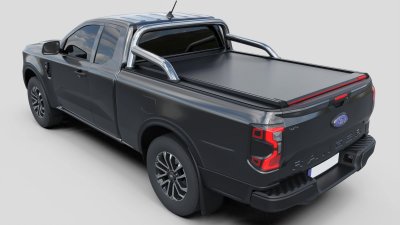 Rulleafdækning af Ford Ranger fra 2023 og nyere | XLT/Sport | Super Cab