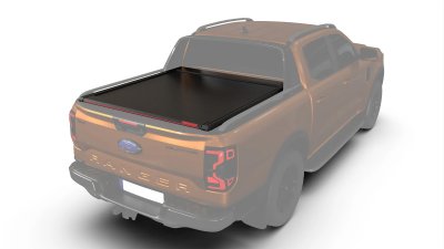Rulleafdækning af Ford Ranger fra 2023 og nyere | Wildtrak/Platinum/Raptor | Dobbeltkabine