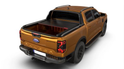 Rulleafdækning af Ford Ranger fra 2023 og nyere | Wildtrak/Platinum/Raptor | Dobbeltkabine