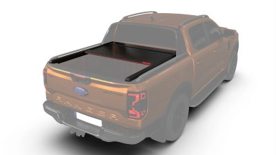 Rulleafdækning af Ford Ranger fra 2023 og nyere | Wildtrak/Platinum/Raptor | Dobbeltkabine