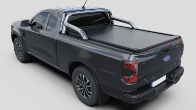 Rulleafdækning af Ford Ranger fra 2023 og nyere | Super Cab | XLT/Sport