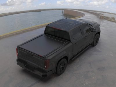 Rulleafdækning GMC Sierra fra 2019- og nyere | Kort seng (5,8 fod flad)