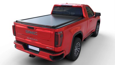 Rulleafdækning GMC Sierra fra 2019- og nyere | Standardseng (6,6 fod flad)