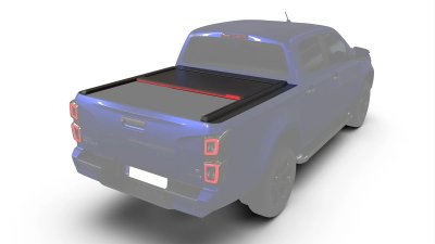 Rulleafdækning Isuzu D-Max fra 2020 og nyere | Dobbeltkabine | Til biler uden originalt lad