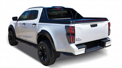 Rulleafdækning Isuzu D-Max fra 2020 og nyere | Dobbeltkabine | Til biler med originalt lad