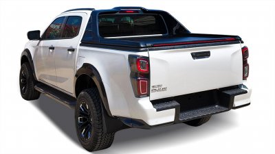 Rulleafdækning Isuzu D-Max fra 2020 og nyere | Dobbeltkabine | Til biler med originalt lad