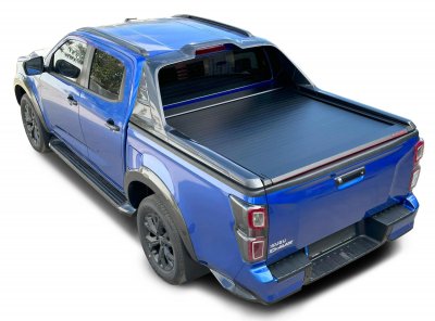 Rulleafdækning Isuzu D-Max fra 2020 og nyere | Dobbeltkabine, til biler med original tagbue