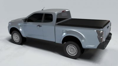 Rulleafdækning Isuzu D-Max fra 2020 og nyere | Space Cab